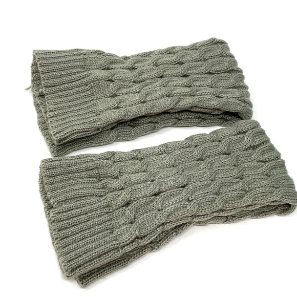 Ladies Leg Warmers Knee High Knit Crochet - Picture 4 of 5